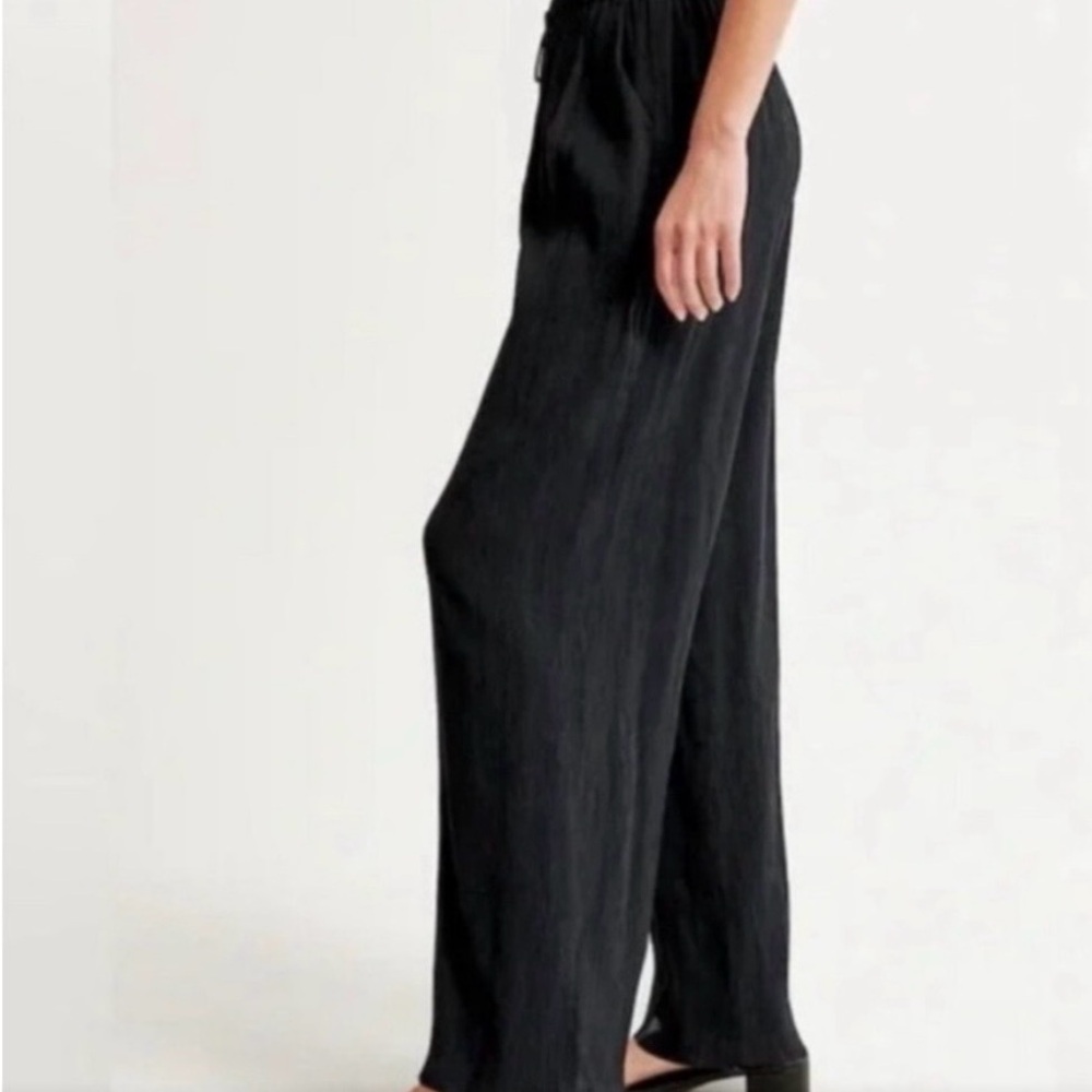 Abercrombie crinkle tie waist pant medium - Picture 3 of 6
